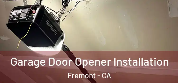  Garage Door Opener Installation Fremont - CA